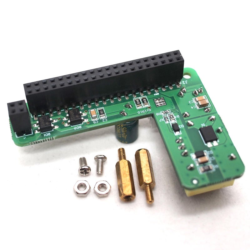 DSLRKIT Power Over Ethernet PoE HAT IEEE802.3af DC 5V 2.5A with 1.5KV Isolation for Raspberry Pi 4B 3B+ 3B Plus - Image 2